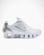Nike Shox TL Kadın Sneaker White/White-Metallic Silver-Max Orange