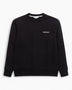Norse Projects Arne Relaxed Organic Logo Erkek Sweatshirt Black