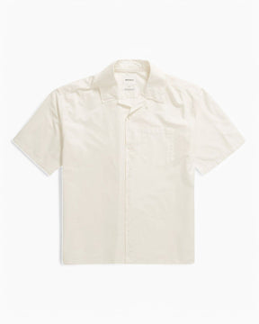 Norse Projects Carsten Cotton Tencel Erkek Gömlek Enamel White