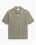 Norse Projects Leif Cotton Linen Polo T-Shirt Clay