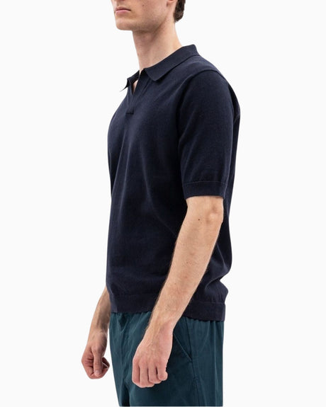 Norse Projects Leif Cotton Linen Polo T-Shirt