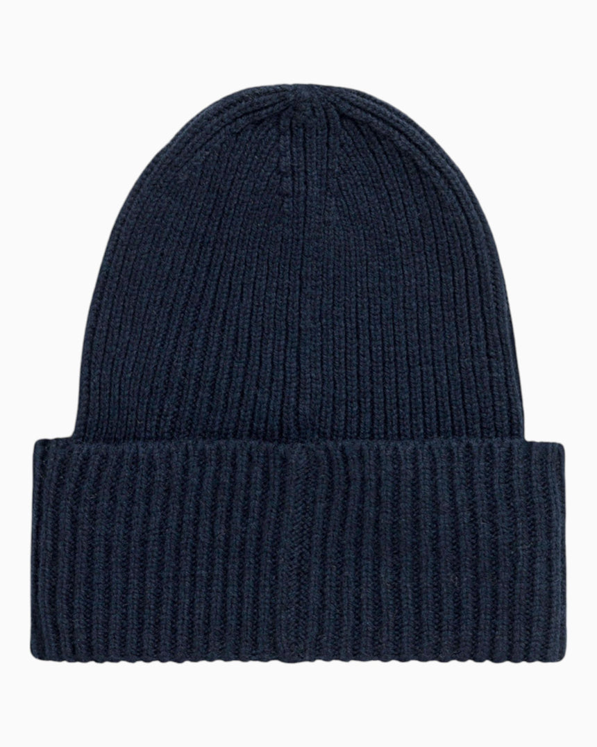Norse Projects Merino Lambswool Rib N Logo Beanie