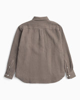 Norse Projects Ole Oversized Wool Stripe Erkek Gömlek