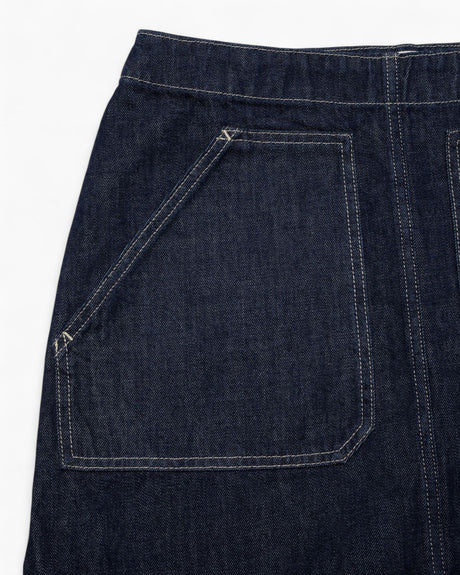 Nudie Jeans Elvy Workwear Kadın Denim Etek