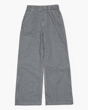 Nudie Jeans Inez Striped Kadın Pantolon Blue/Off White