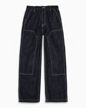 Nudie Jeans Wendy Double Knee Dark Blue Denim Kadın Jean Pantolon Dark Blue