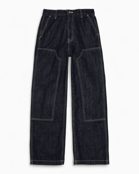 Nudie Jeans Wendy Double Knee Dark Blue Denim Kadın Jean Pantolon Dark Blue