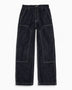 Nudie Jeans Wendy Double Knee Dark Blue Denim Kadın Jean Pantolon Dark Blue