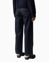 Nudie Jeans Wendy Double Knee Dark Blue Denim Kadın Jean Pantolon