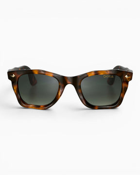 Okkia Seletti X Okkia Dakota Güneş Gözlüğü Classic Havana/Green Lenses