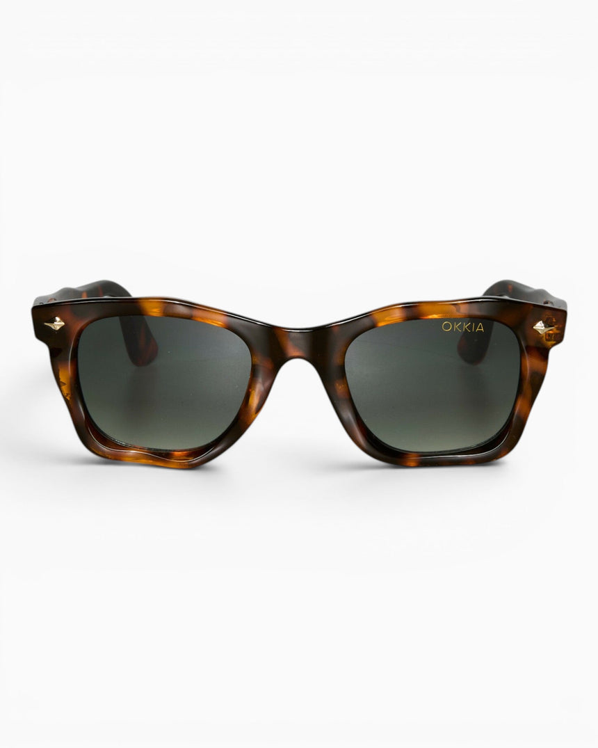 Okkia Seletti X Okkia Dakota Güneş Gözlüğü Classic Havana/Green Lenses