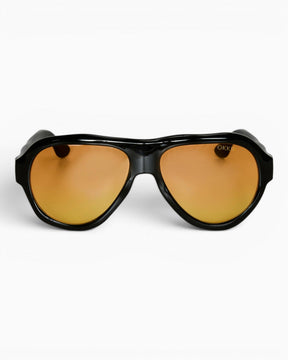 Okkia Seletti X Okkia Florida Güneş Gözlüğü Black/Yellow Lenses