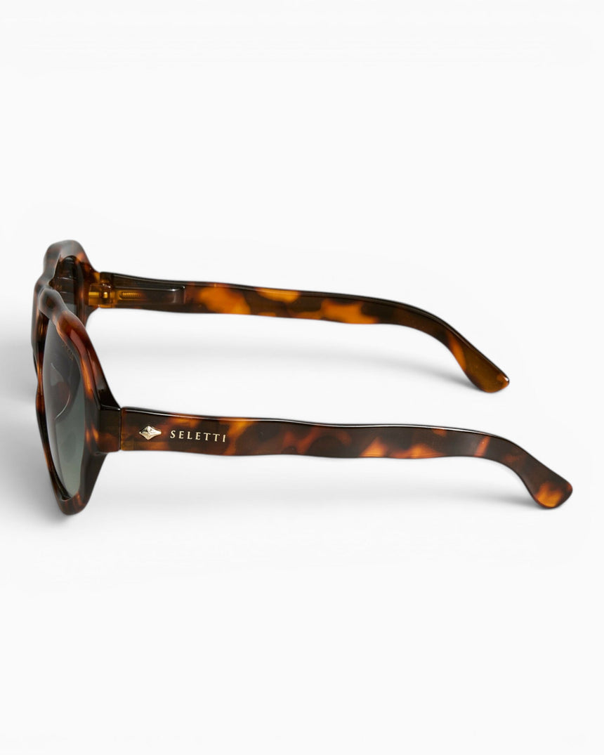 Okkia Seletti X Okkia Florida Güneş Gözlüğü Classic Havana/Green Lenses