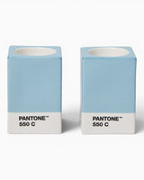Pantone Candle Holders Set Of 2 Light Blue