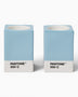 Pantone Candle Holders Set Of 2 Light Blue