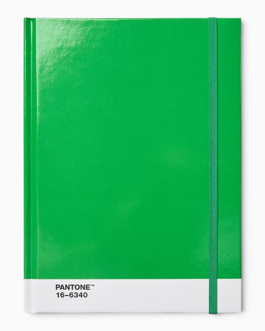 Pantone Notebook Large Dotted Green