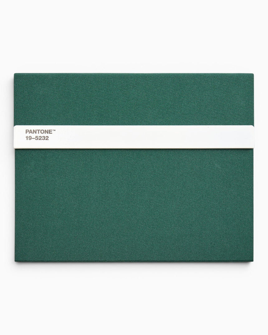 Pantone Notebook W/ Pencil Unlined Dark Green