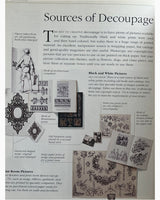 Pestil Books for vitruta Annie Sloan's Decoupage