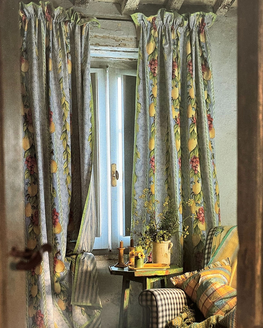 Pestil Books for vitruta Tricia Guild's New Soft Furnishing