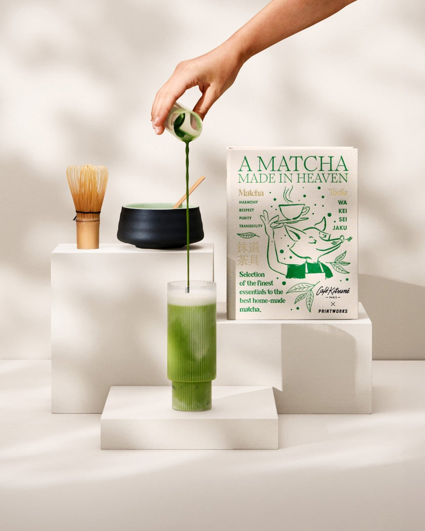 Printworks CAFE KITSUNÉ X Printworks Matcha Hazırlama Seti