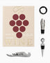 Printworks Printworks The Essentials Şarap Seti Beige/Red