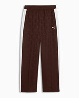 PUMA T7 Jacquarded Woven Kadın Pantolon Chocolate Brown