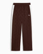 PUMA T7 Jacquarded Woven Kadın Pantolon Chocolate Brown