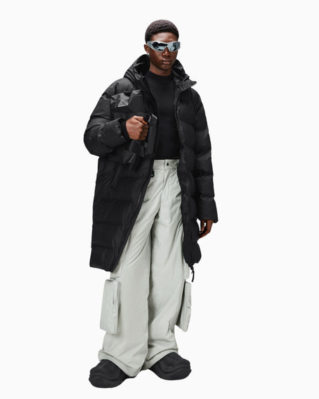 Rains Alta Long Puffer Jacket