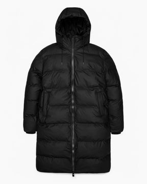 Rains Alta Long Puffer Jacket Black