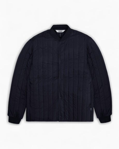 Rains Banja Liner Bomber Jacket Navy