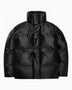 Rains Bator Puffer Jacket Black