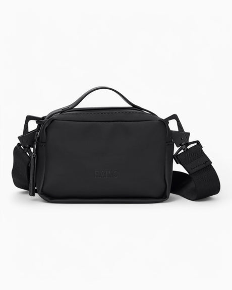 Rains Box Bag Micro Omuz Çantası Black
