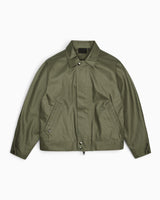 Rains Heavy Woven Overshirt Moss