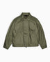 Rains Heavy Woven Overshirt Moss
