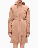 Rains Lohja Long Insulated Curve Jacket Kadın Yağmurluk