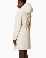 Rains Lohja Long Insulated Curve Jacket Kadın Yağmurluk