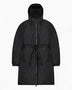Rains Lohja Long Insulated Curve Jacket Kadın Yağmurluk Black