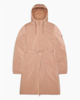 Rains Lohja Long Insulated Curve Jacket Kadın Yağmurluk Coy