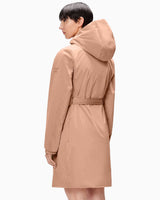 Rains Lohja Long Insulated Curve Jacket Kadın Yağmurluk
