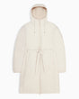 Rains Lohja Long Insulated Curve Jacket Kadın Yağmurluk Dune