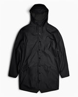 Rains Long Jacket Yağmurluk Black