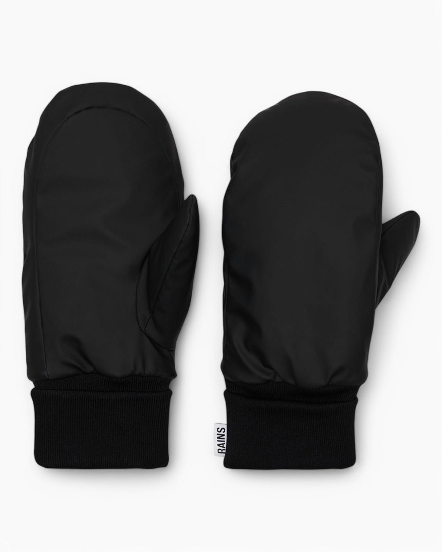 Rains Alta Puffer Mittens Black