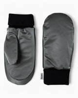 Rains Alta Puffer Mittens Metallic Grey