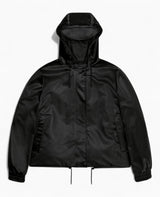 Rains String W Jacket Black Grain