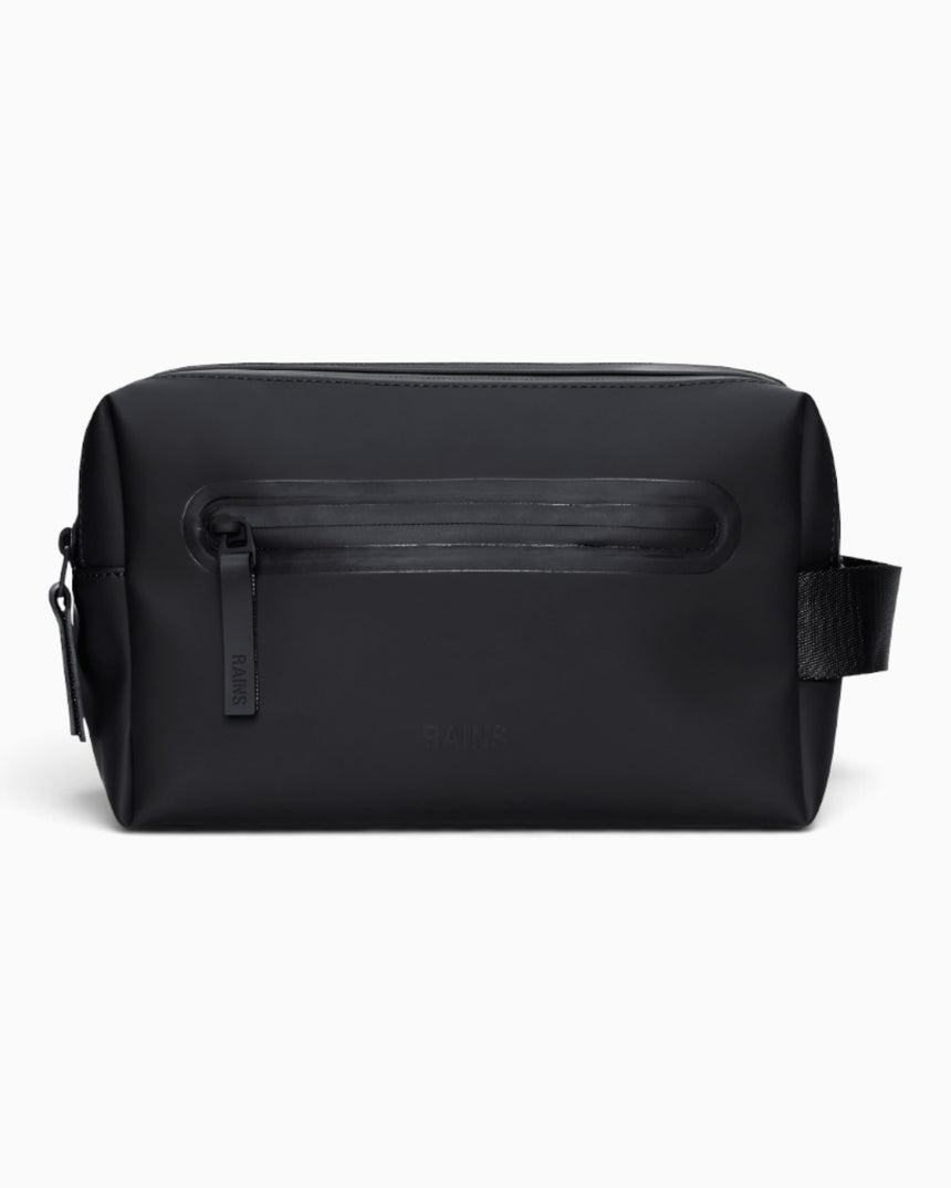 Rains Wash Bag Zip Kozmetik Çantası Black