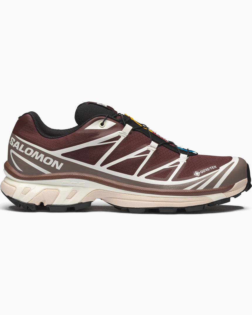 Salomon XT-6 GORE-TEX Kadın Sneaker Bitter Chocolate/Iron/Vanilla Ice