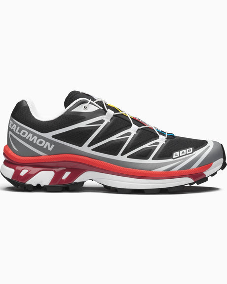Salomon XT-6 Kadın Sneaker Alloy/Black/Lava Falls
