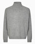 Samsøe Samsøe Isak Knit Turtleneck Dark Grey Melange