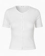Samsøe Samsøe Sajuni SS Cardigan White
