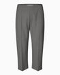 Samsøe Samsøe Sacorla Trousers Dark Gull Gray Pinstripe